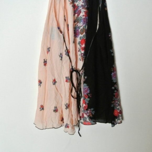 Free People It's a Cinch Printed Slip Mini Dress M - Picture 12 of 12